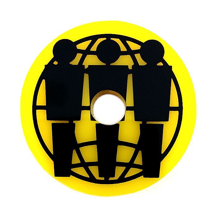 THIRD MAN RECORDS - Third Man Records Plastic 45 RPM Record Adapter (yellow/black)