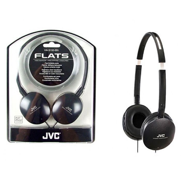 JVC - JVC HAS160 Flats Headphones (black)