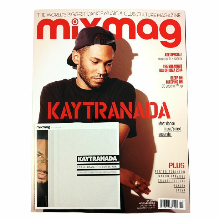 MIXMAG - Mixmag Magazine: Issue 282 November 2014 (incl free Kaytranada mix CD)