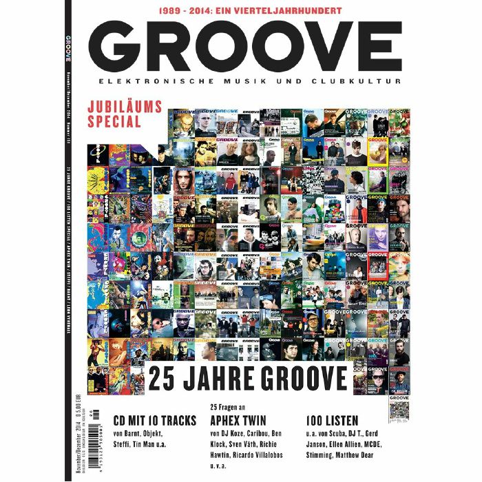 GROOVE MAGAZINE - Groove Magazine: Issue 151 November/December 2014 (with free 10 track compilation CD by Thilo Schneider, German language)