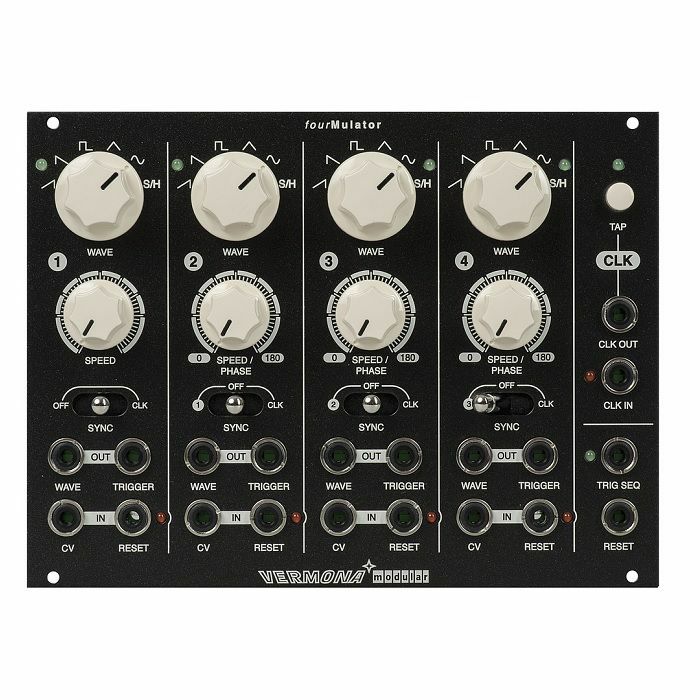 VERMONA - Vermona fourMulator Quad Digital LFO Module (black)