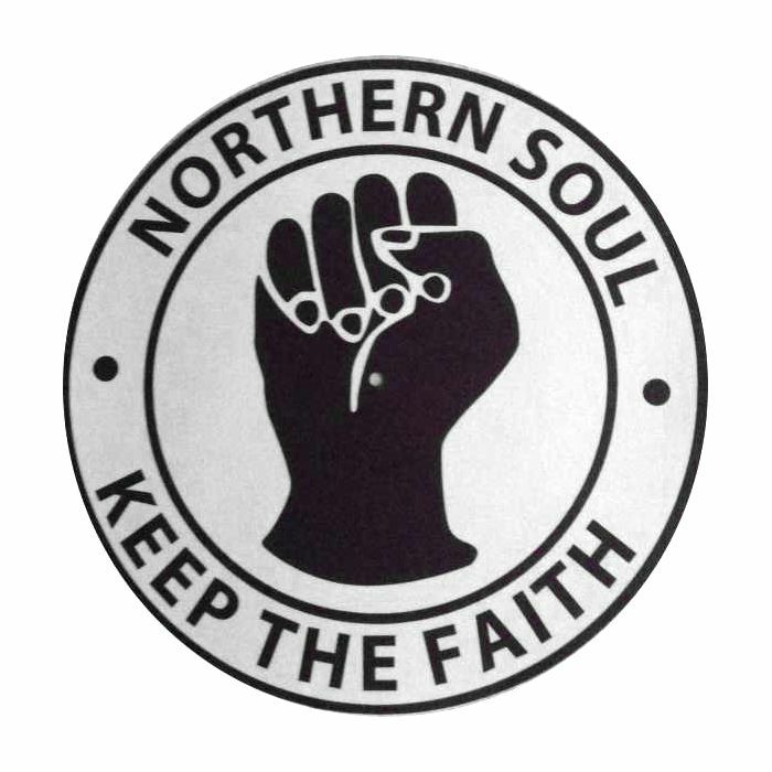 Northern Soul : Keep The Faith (single white slipmat with black font ...