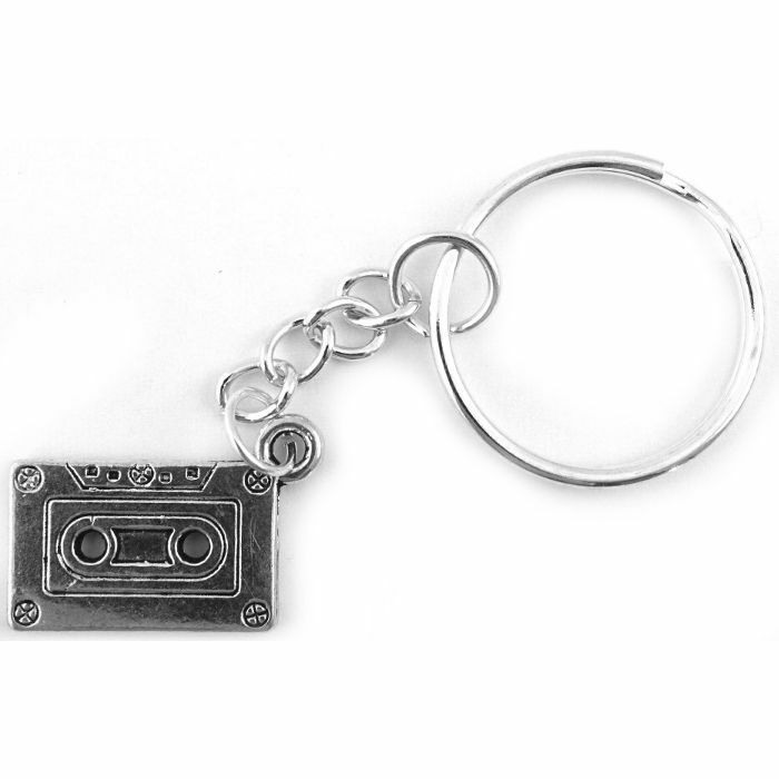 CASSETTE TAPE KEYRING - Cassette Tape Keyring (silver)