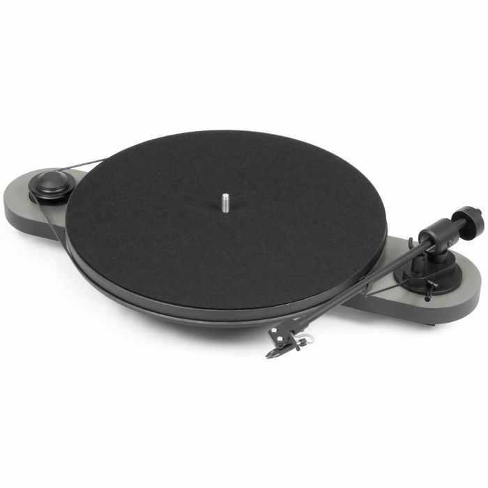 PROJECT - Project Elemental Belt Drive Manual Turntable (silver)