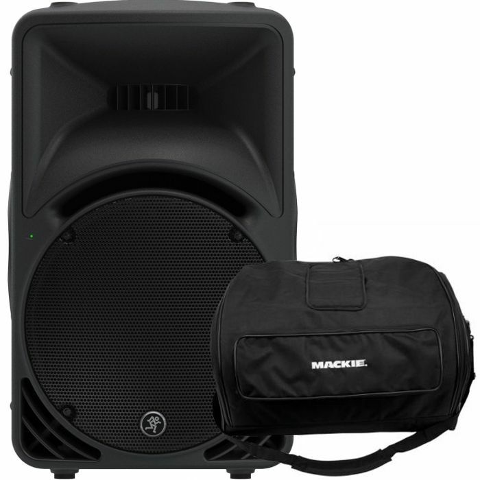 MACKIE - Mackie SRM450 V3 Active PA Speaker (black) + Mackie SRM450 Speaker Bag (REDUCED PRICE BUNDLE)