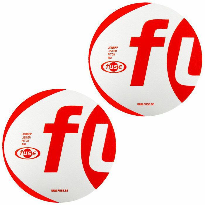 SLIPMAT FACTORY - Slipmat Factory Fuse Slipmats (pair, red / white)