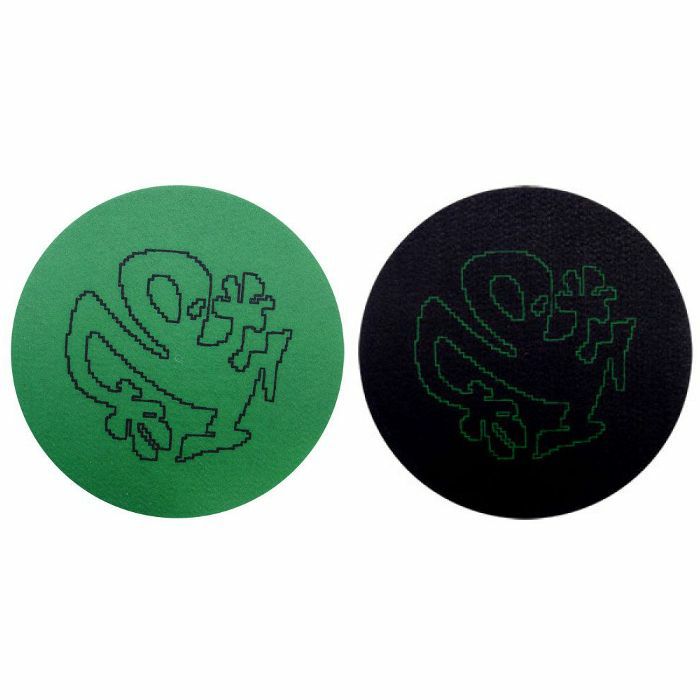 SLIPMAT FACTORY - Slipmat Factory Plasticman Silhouette Slipmats (pair, black/green)