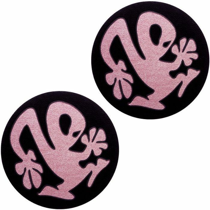 Slipmat Factory Plasticman Metallic Slipmats (pair, red/black/white) at