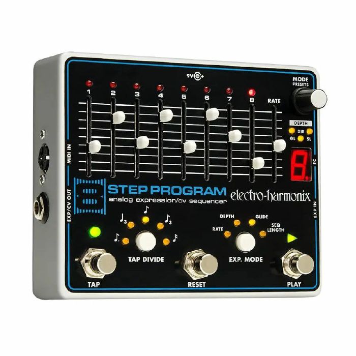 ELECTRO-HARMONIX - Electro-Harmonix 8 Step Program Analogue Expression/CV Sequencer Pedal