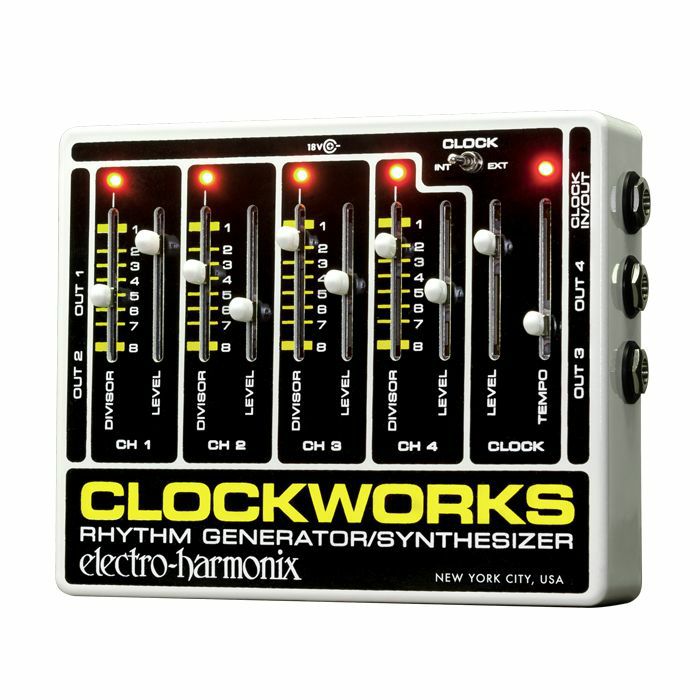 ELECTRO HARMONIX - Electro Harmonix Clockworks Rhythm Generator Synthesizer Pedal