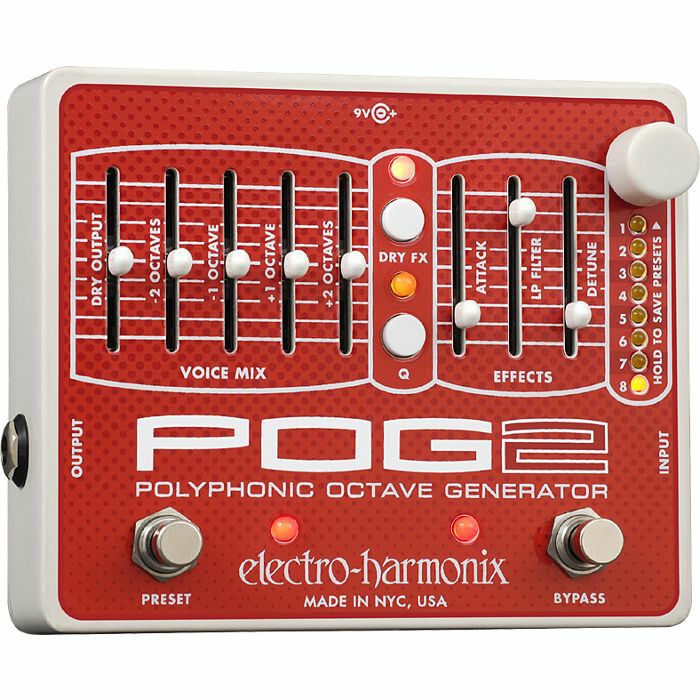 ELECTRO HARMONIX - Electro Harmonix POG2 Polyphonic Octave Generator Pedal