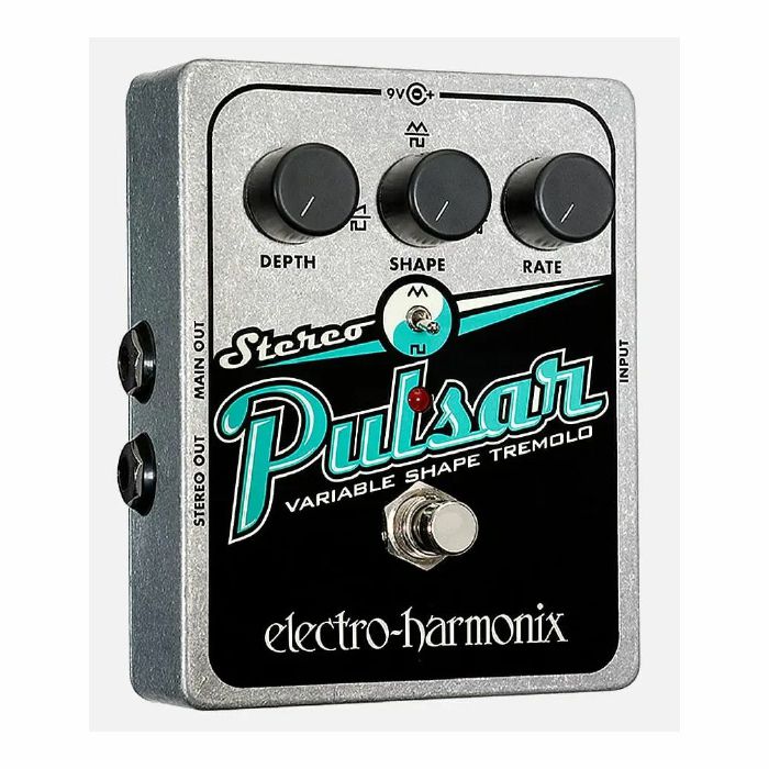 ELECTRO-HARMONIX - Electro-Harmonix Stereo Pulsar Variable Shape Analogue Tremolo Effects Pedal *** 20% OFF UNTIL 31st MAY 2024 ***