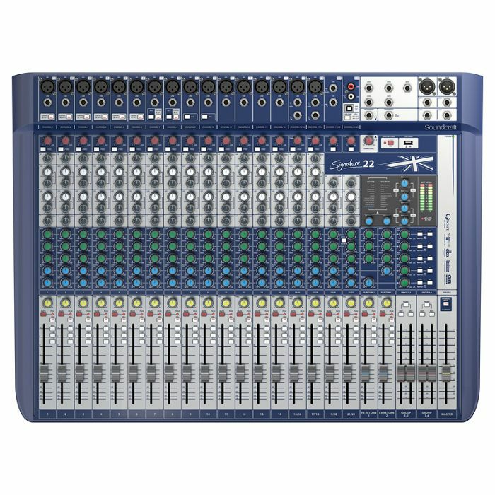 SOUNDCRAFT - Soundcraft Signature 22 Analogue Mixer With Onboard Effects