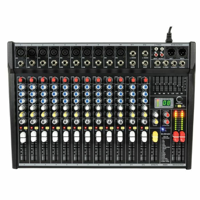 CITRONIC - Citronic CSL14 Mixing Console With DSP Effects