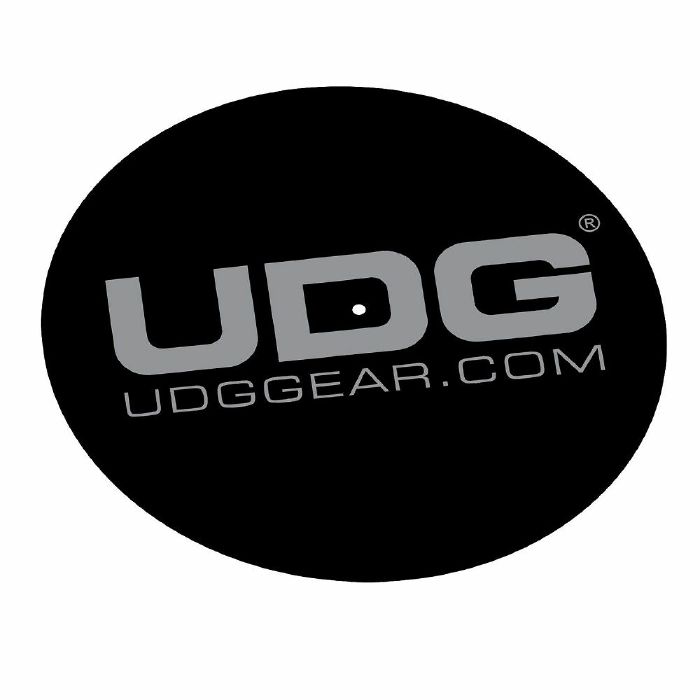 UDG - UDG Logo 12" Vinyl Record Slipmats (pair, black/silver)