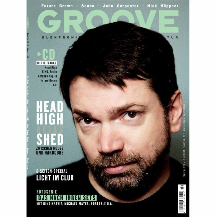 GROOVE MAGAZINE - Groove Magazine: Issue 153 March/April 2015 (with free 10 track compilation CD by Thilo Schneider, German language)