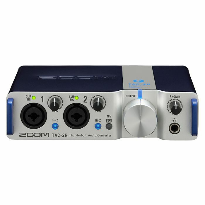 ZOOM - Zoom TAC2R Thunderbolt Audio & MIDI Interface with Steinberg Cubase LE7 Software