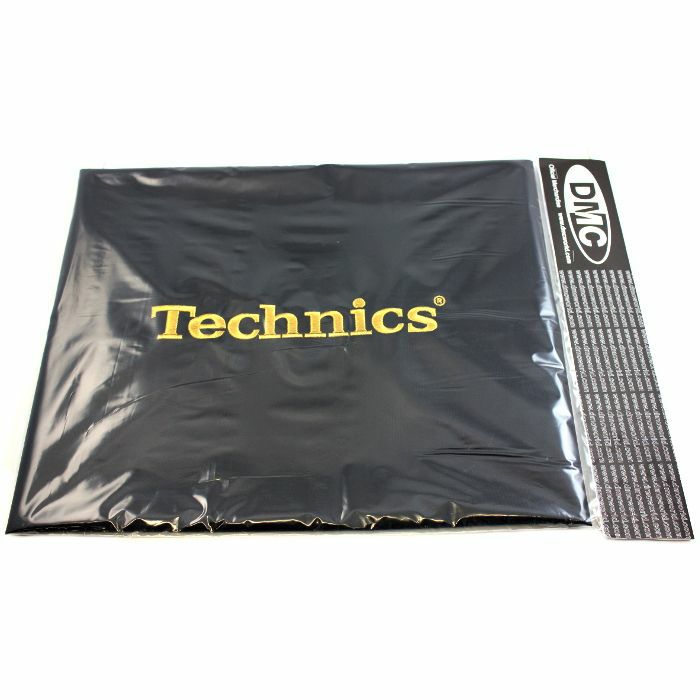 TECHNICS - Technics Deck Cover (black with gold embroidered logo)