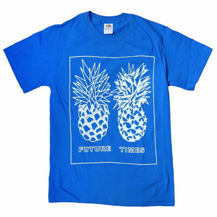 FUTURE TIMES - Future Times Pineapple Shirt (large, blue)