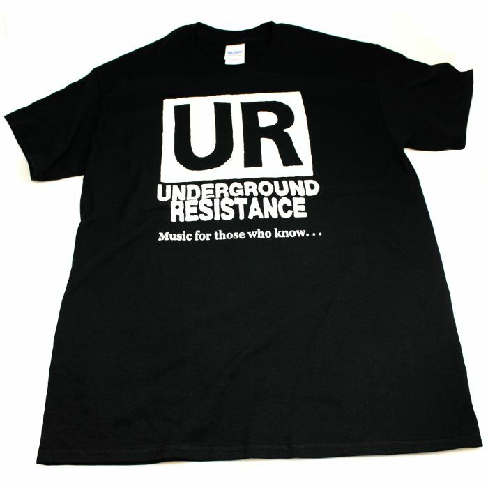 UNDERGROUND RESISTANCE - Underground Resistance Music For Those Who Know T-shirt (black, medium)