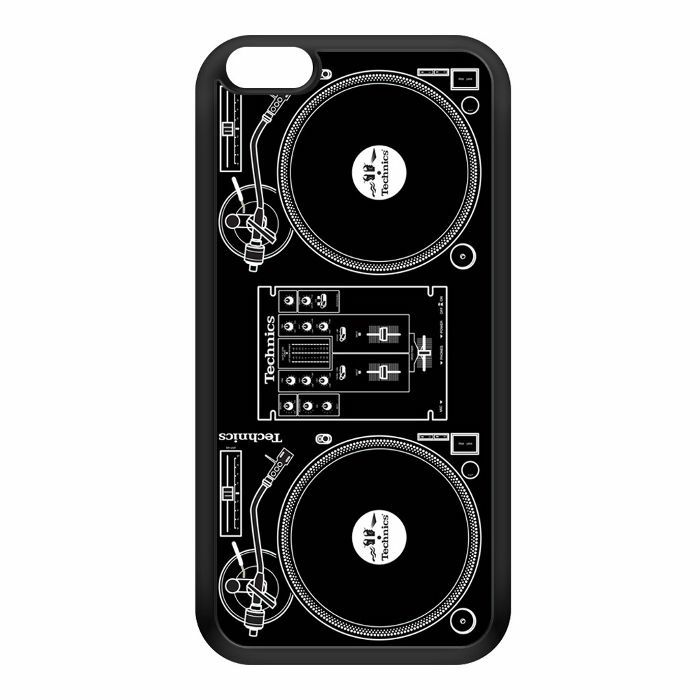 DMC - Technics Classic Turntables iPhone 6 Cover (black/white)