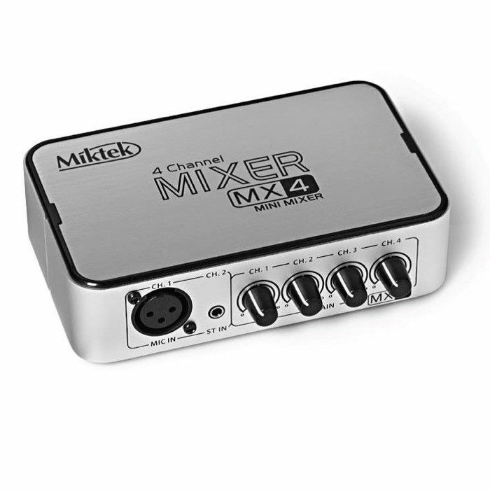 MIKTEK - Miktek MX4 4 Channel Mixer