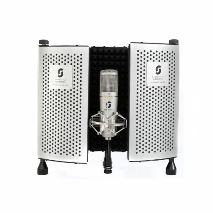 EDITORS KEYS - Editors Keys Portable Vocal Booth Pro 2 With Floor & Desk Stands