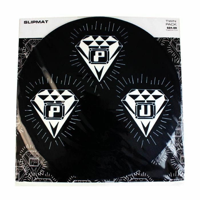 PEOPLES POTENTIAL UNLIMITED - Peoples Potential Unlimited PPU Slipmats (black & white, pair)