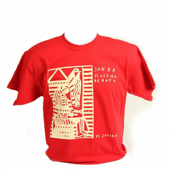 JAZZMAN - Sun Ra Sleeping Beauty T-Shirt (large, red)
