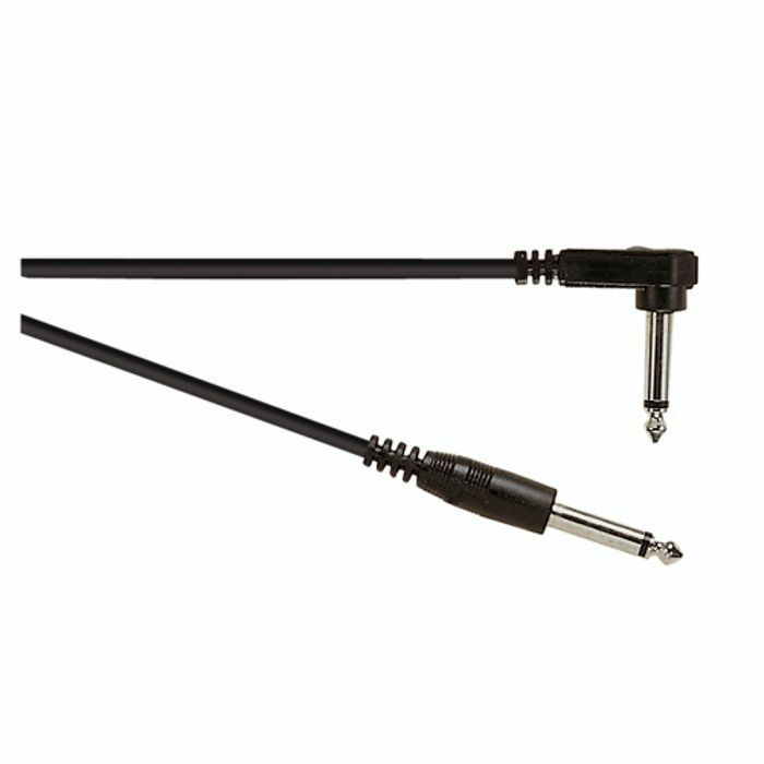 SOUND LAB Sound LAB Right Angled 6.35mm Mono Jack To 6.35mm Mono Jack