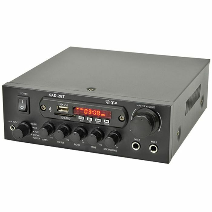 QTX - QTX KAD-2BT Digital Stereo Amplifier With Bluetooth (black)