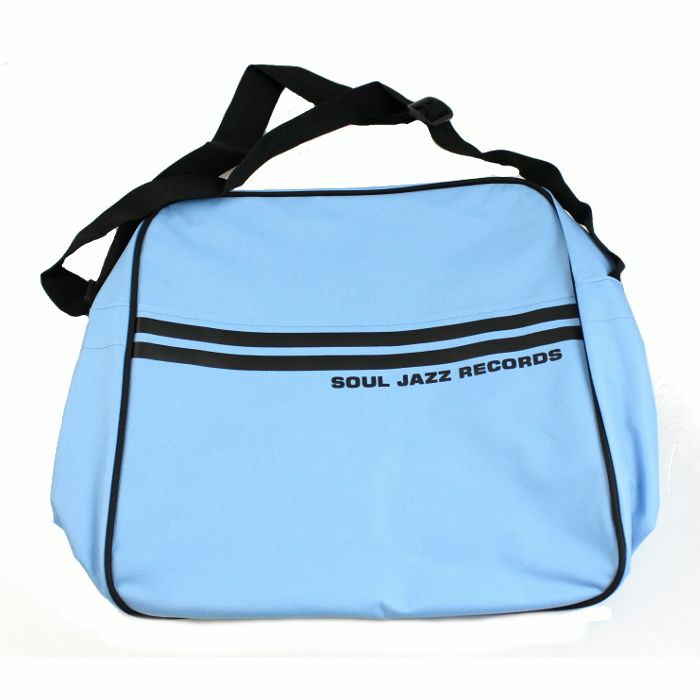 SOUL JAZZ - Soul Jazz 12 Inch Record Bag (powder blue & black)