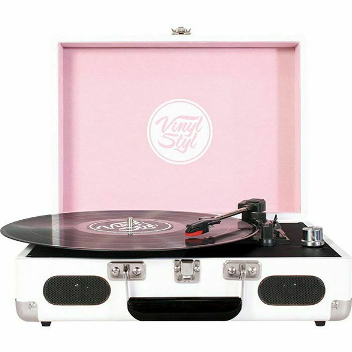 VINYL STYL - Vinyl Styl Groove Portable 3 Speed Turntable (cherry blossom)