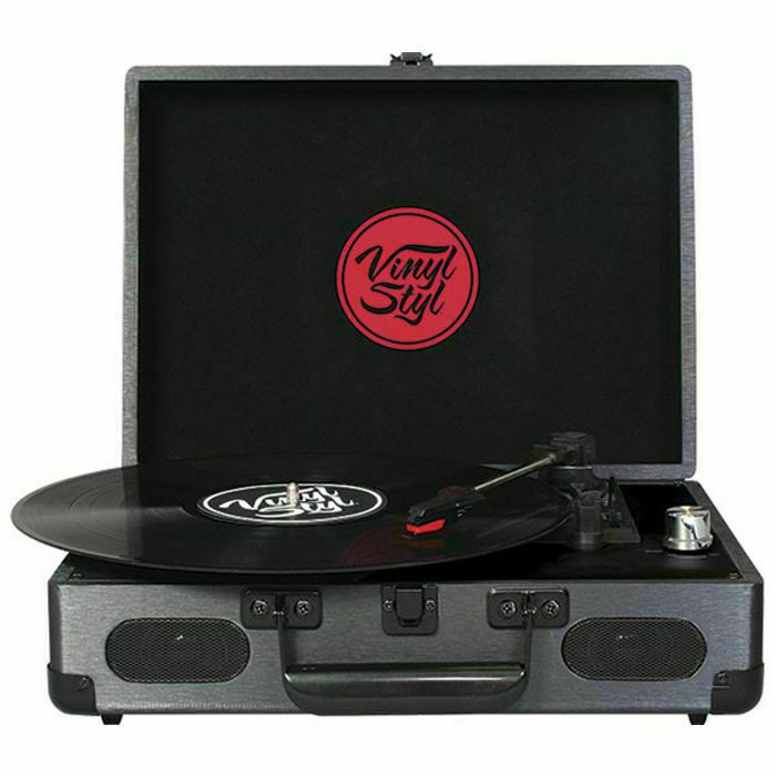 VINYL STYL - Vinyl Styl Groove Portable 3 Speed Turntable (graphite)