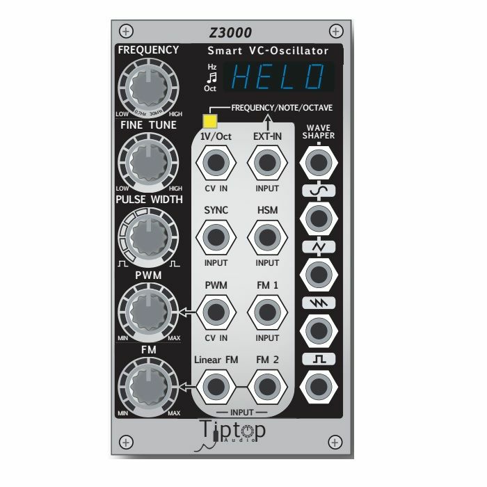 TIPTOP AUDIO - Tiptop Audio Z3000 MkII Smart VCO Voltage Controlled Oscillator Module