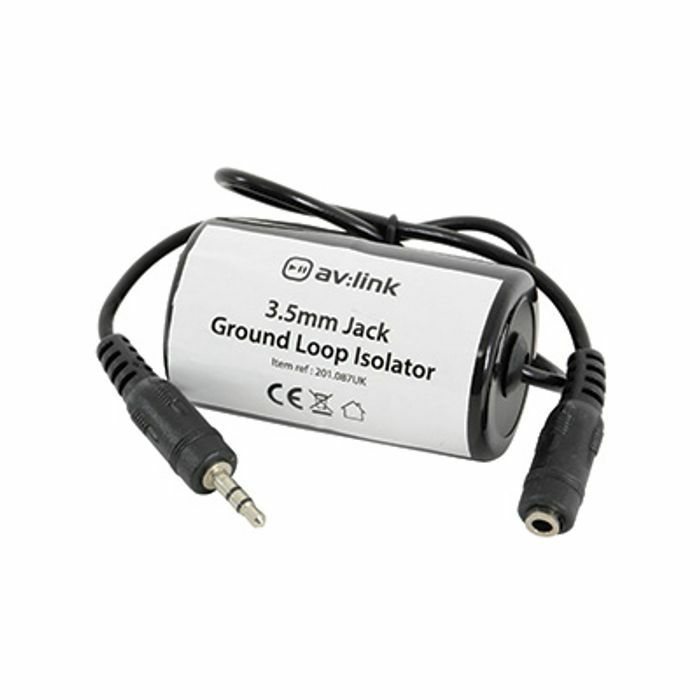 AV LINK - AV Link 3.5mm Jack Ground Loop Isolator Cable (60cm)