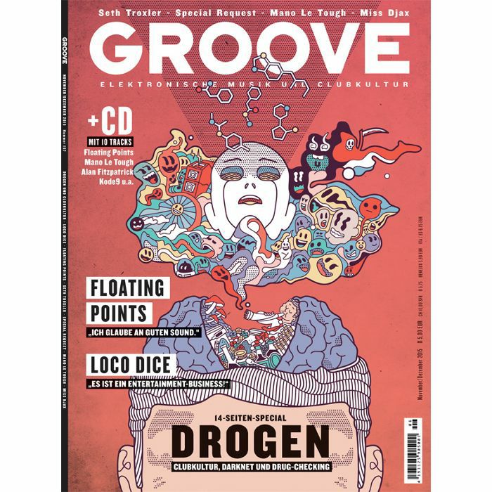 GROOVE MAGAZINE - Groove Magazine: Issue 157 November/December 2015 (with free 10 track compilation CD by Thilo Schneider, German language)