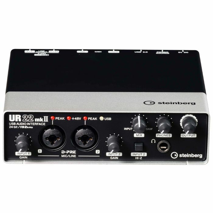 STEINBERG - Steinberg UR22 MkII USB 2.0 Audio & MIDI Interface With Cubase AI Software