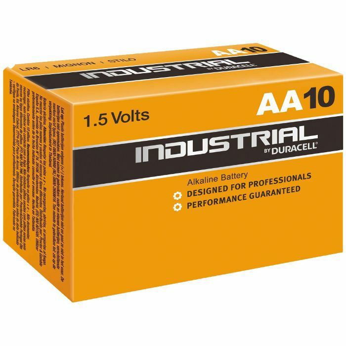 DURACELL - Duracell AA Industrial Alkaline Batteries (box of 10)