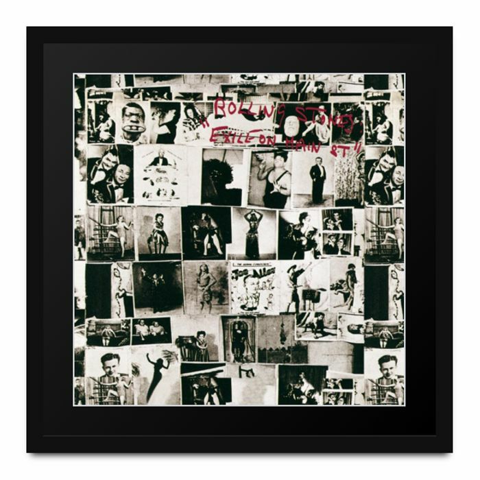 ROLLING STONES, The - Athena Album Art: The Rolling Stones - Exile On Main Street
