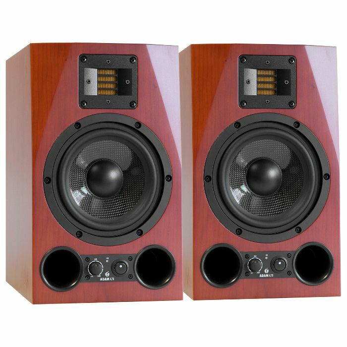 ADAM Adam A7X Special Edition Active Studio Monitors (pair, special edition cherry finish) vinyl