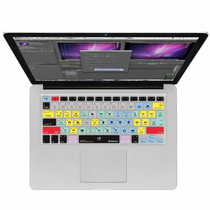 EDITORS KEYS - Editors Keys Adobe Premiere Pro CC Keyboard Cover For MacBook Air & Mac Wireless Keyboards