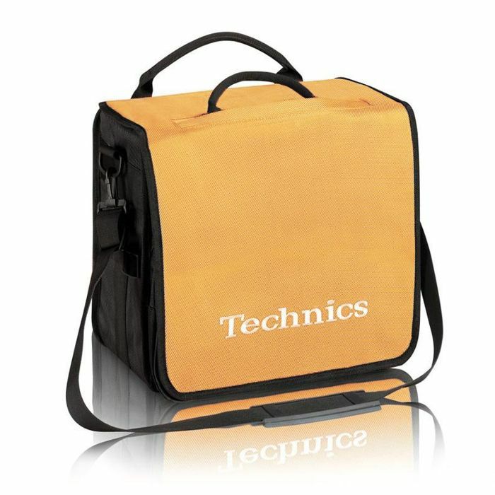 TECHNICS - Technics BackBag 12" Vinyl Record Backpack 45 (yellow/white)