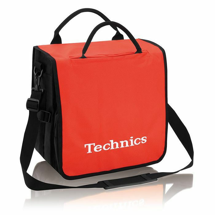 TECHNICS - Technics BackBag 12" Vinyl Record Backpack 45 (orange/white)
