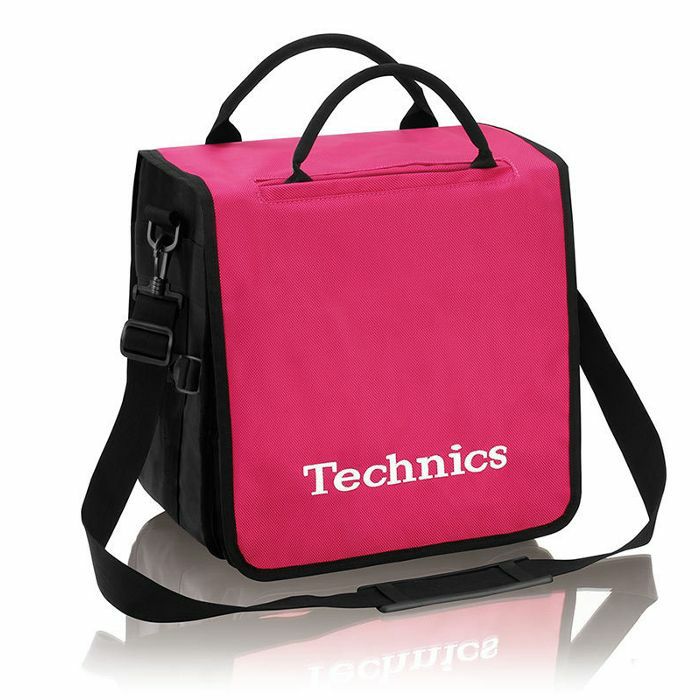 TECHNICS - Technics BackBag 12" Vinyl Record Backpack 45 (pink/white)