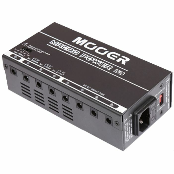 MOOER AUDIO - Mooer Audio Macro Power S8 8 Port Isolated Pedal Power Supply