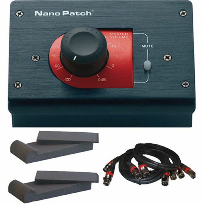 JBL - JBL Active Speaker Starter Pack With Isolation Pads Volume Controller & Cables