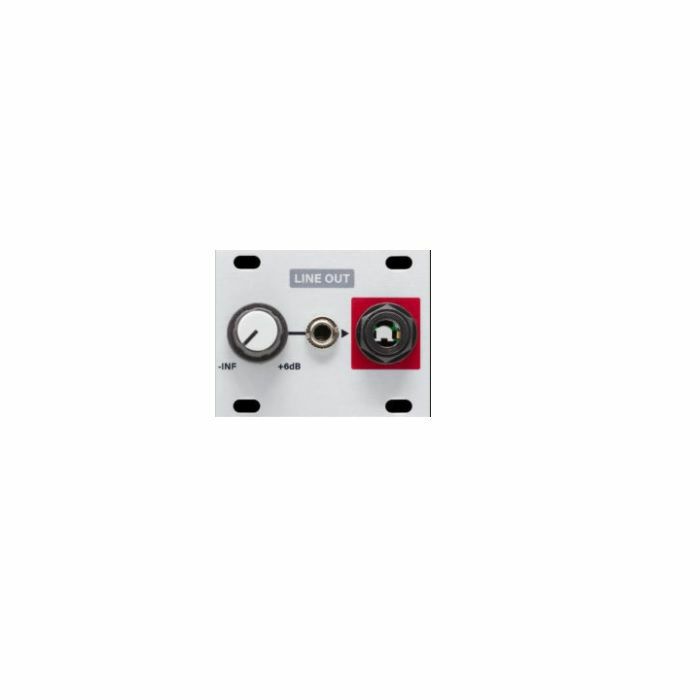 INTELLIJEL - Intellijel Line Out 1U Balanced Pro Line Level Ouput Shifter Module (silver)