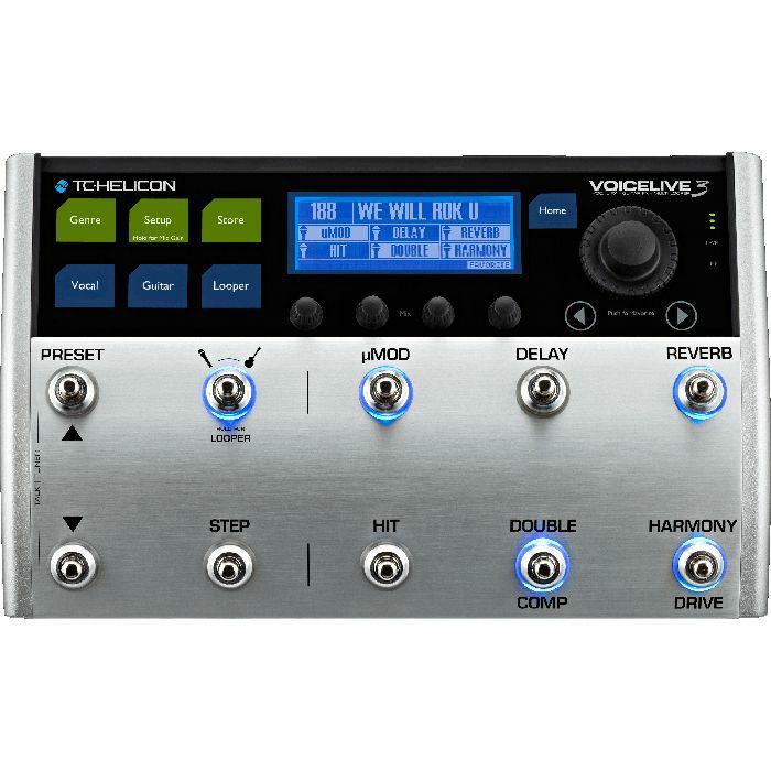 TC Helicon VoiceLive 3 Vocal & Guitar FX Multi Looper at Juno Records
