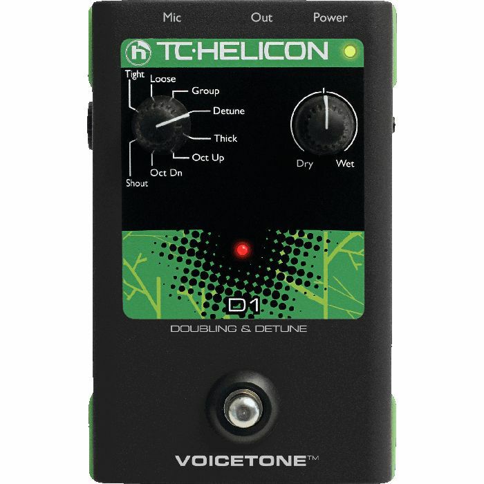 TC HELICON - TC Helicon VoiceTone D1 Doubling & Detune Stompbox